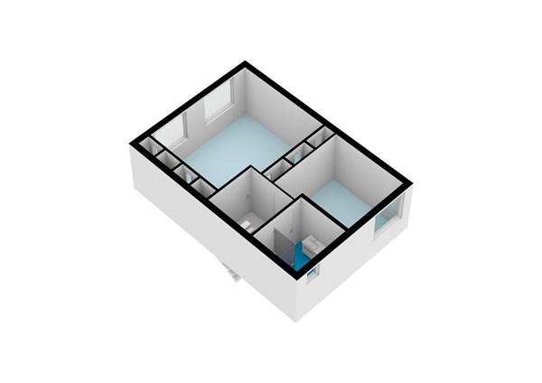 Floorplan - Annie M.G. Schmidtlaan 16, 2343 BH Oegstgeest